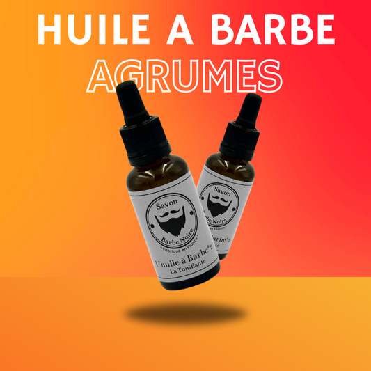 Huile à barbe (Parfum agrumes)